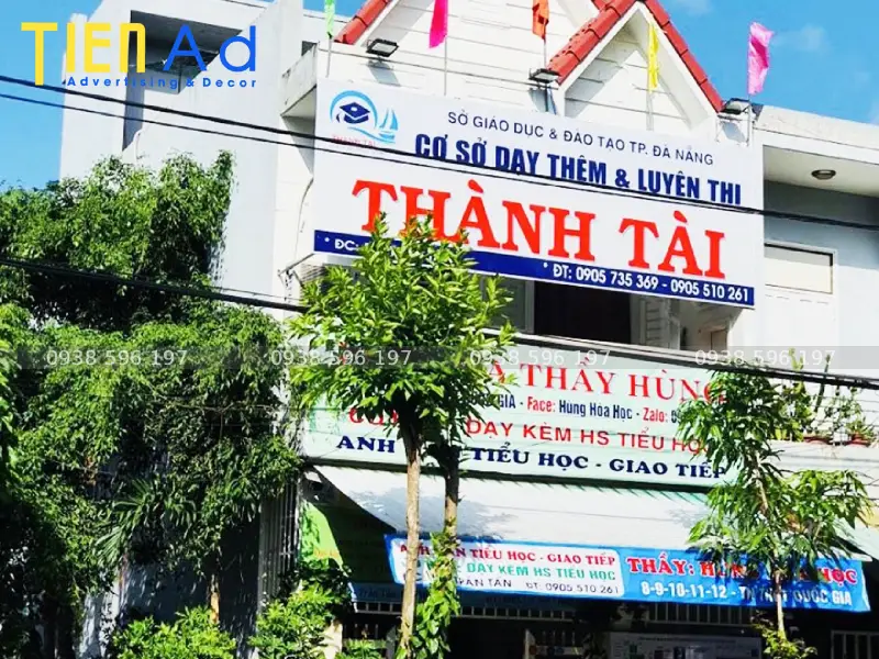 15 Mẫu bảng hiệu dạy thêm đẹp thu hút học viên