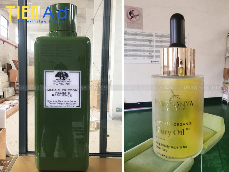 15+ mẫu mô hình mỹ phẩm composite ấn tượng tại các sự kiện