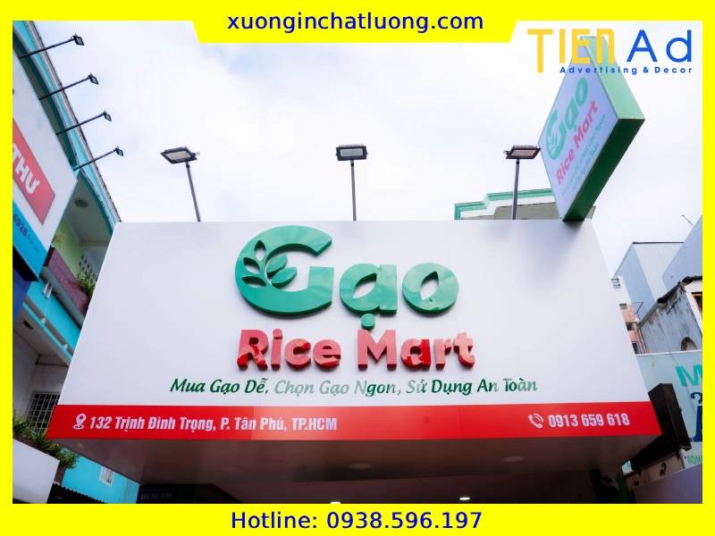 25+ Mẫu Bảng Hiệu Đại Lý Gạo Đẹp Và Thu Hút Khách Hàng