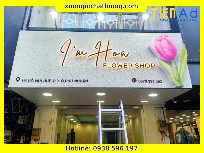 25+ Mẫu Bảng Hiệu Shop Hoa Tươi Đẹp Và Thu Hút Khách Hàng