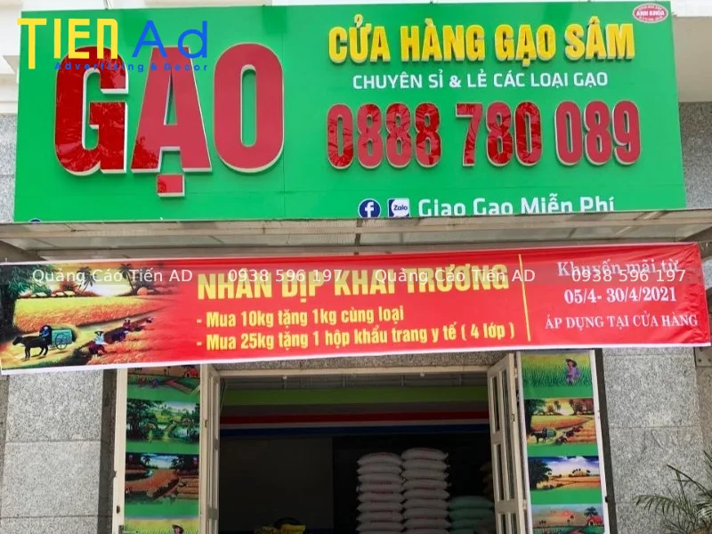 25+ mẫu bảng hiệu đại lý gạo đẹp và thu hút khách hàng
