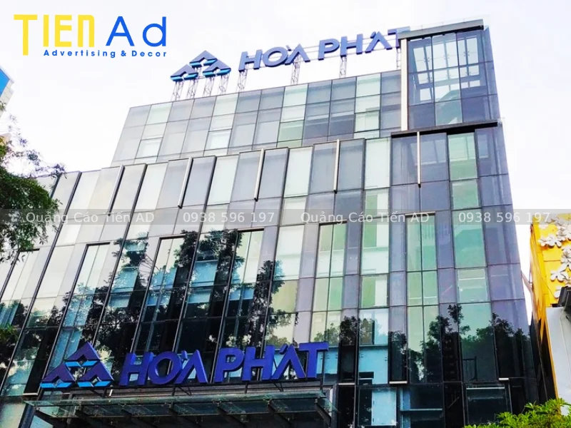 25+ mẫu chữ nổi tòa nhà trung tâm thương mại thu hút ánh nhìn