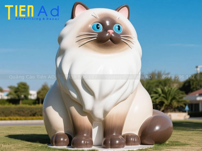25+ mẫu mô hình con mèo composite đẹp, độc đáo