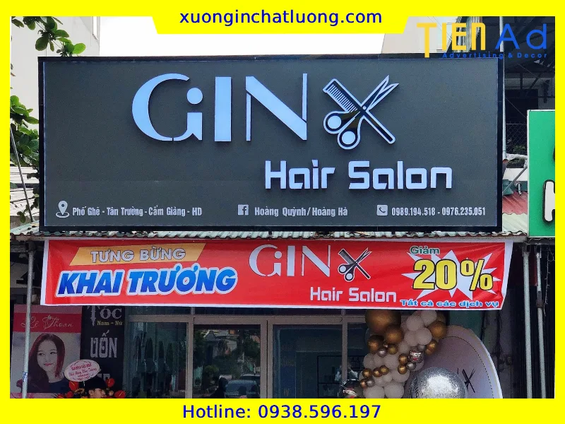 35+ Mẫu Bảng Hiệu Tiệm Tóc Đẹp, Hiện Đại Và Thu Hút
