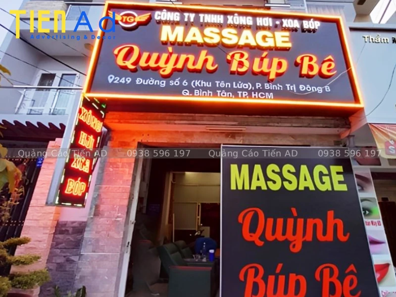 35+ mẫu bảng hiệu massage được ưa chuộng hiện nay