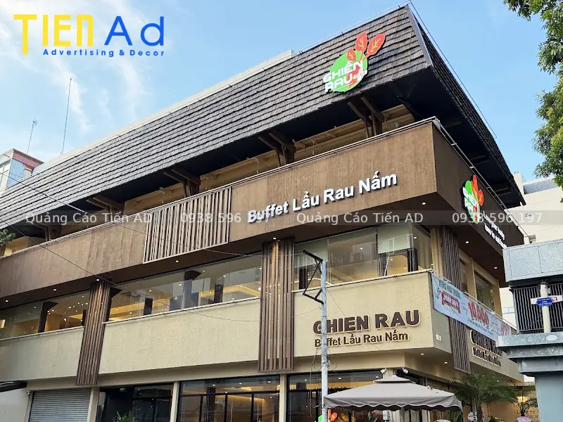 35+ mẫu bảng hiệu quán chay hiện đại, sang trọng và thanh lịch