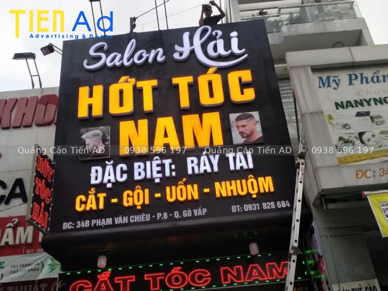 35+ mẫu bảng hiệu tiệm tóc đẹp, hiện đại và thu hút