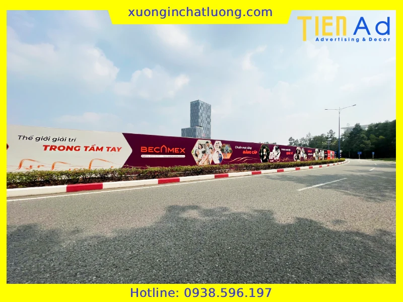 5 Xu hướng quảng cáo dự án trên hàng rào công trình đẹp