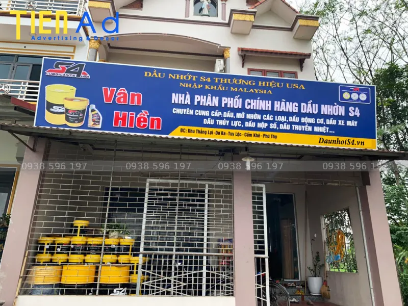 55+ Mẫu bảng hiệu dầu nhớt chuyên nghiệp ấn tượng
