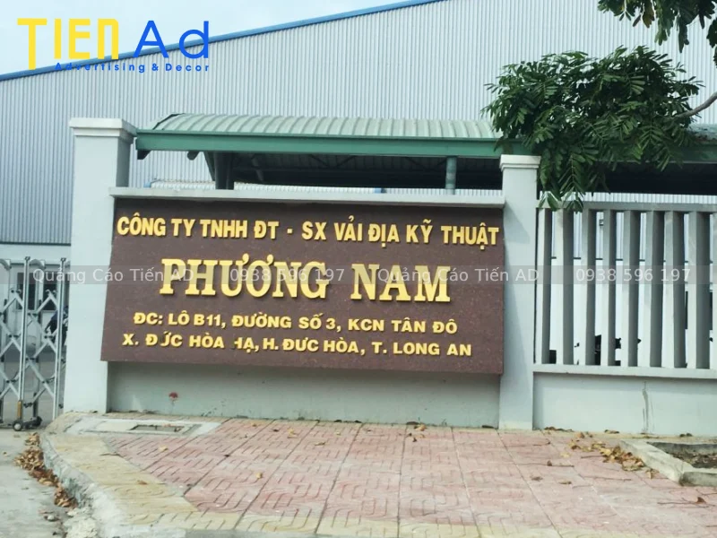 55+ mẫu bảng hiệu nhà xưởng, nhà máy, khu công nghiệp đẹp và chuyên nghiệp