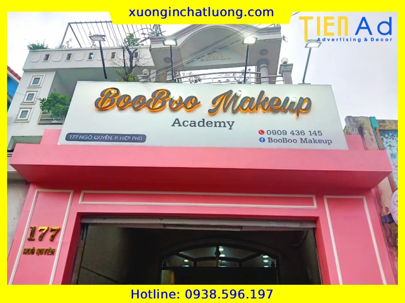65+ Mẫu Bảng Hiệu Makeup Đẹp, Chuẩn Xu Hướng Mới Nhất