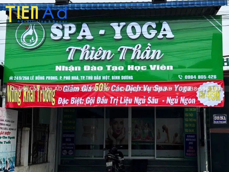99+ mẫu bảng hiệu yoga đẹp, ấn tượng và thu hút học viên