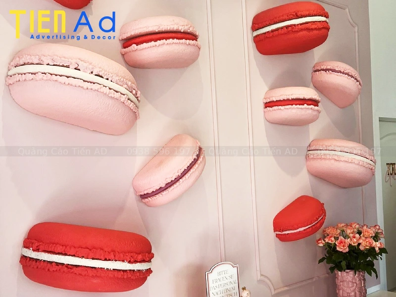 99+ mẫu mô hình bánh macaron bằng composite đẹp