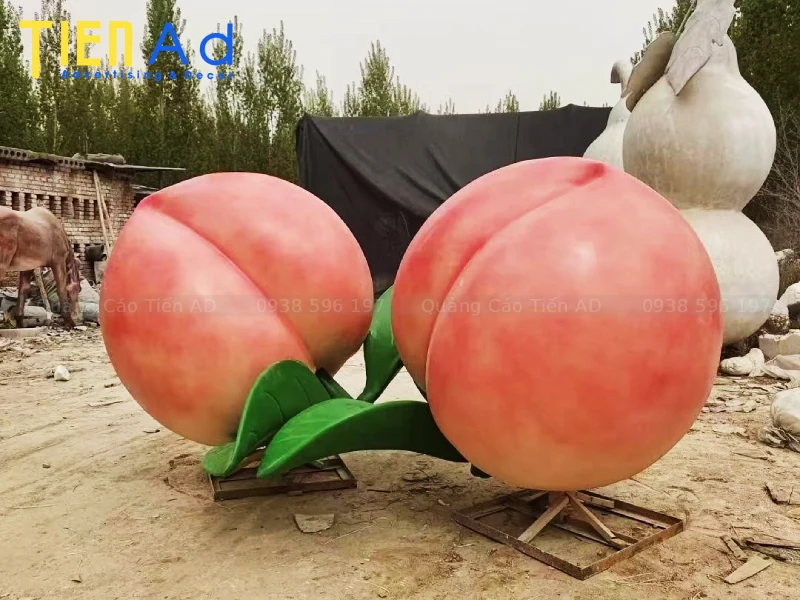 99+ mẫu mô hình trái cây khổng lồ bằng composite đẹp, được khách hàng đặt nhiều nhất