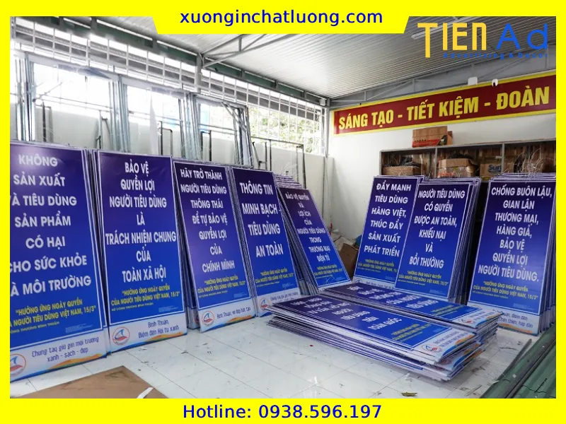 Bảng Hiệu Alu Dán Decal Giá Rẻ Trọn Gói Tại TP.HCM
