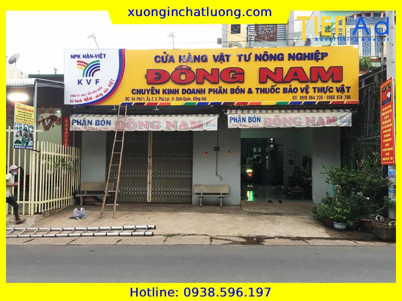 Bảng Hiệu Cửa Hàng Vật Tư Nông Nghiệp Giá Rẻ Tại TP.HCM