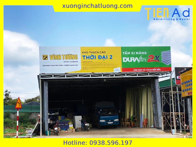 Bảng Hiệu Dán Decal Trọn Gói Giá Rẻ Tại TIẾN AD