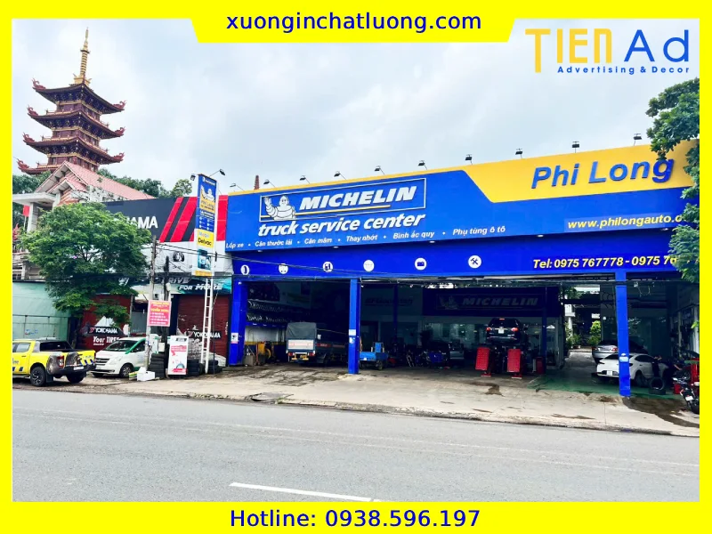 Bảng Hiệu Lốp Xe Giá Rẻ Trọn Gói Tại TP.HCM