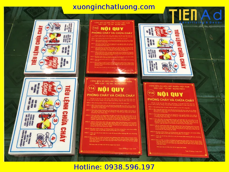 Bảng Hiệu Mica Dán Decal Trọn Gói Giá Rẻ Tại TP.HCM