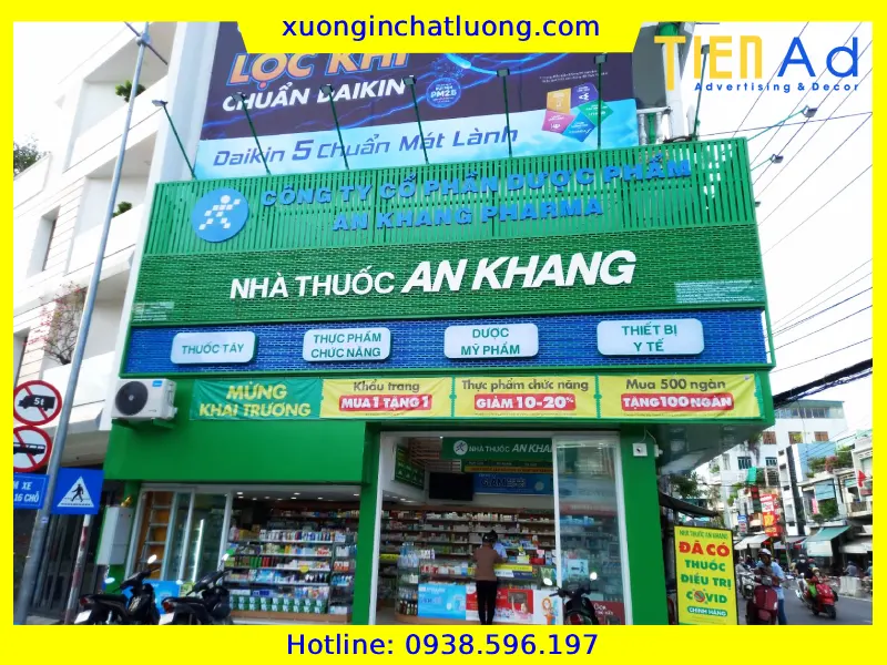 Bảng Hiệu Nhà Thuốc Giá Rẻ Tại TP.HCM