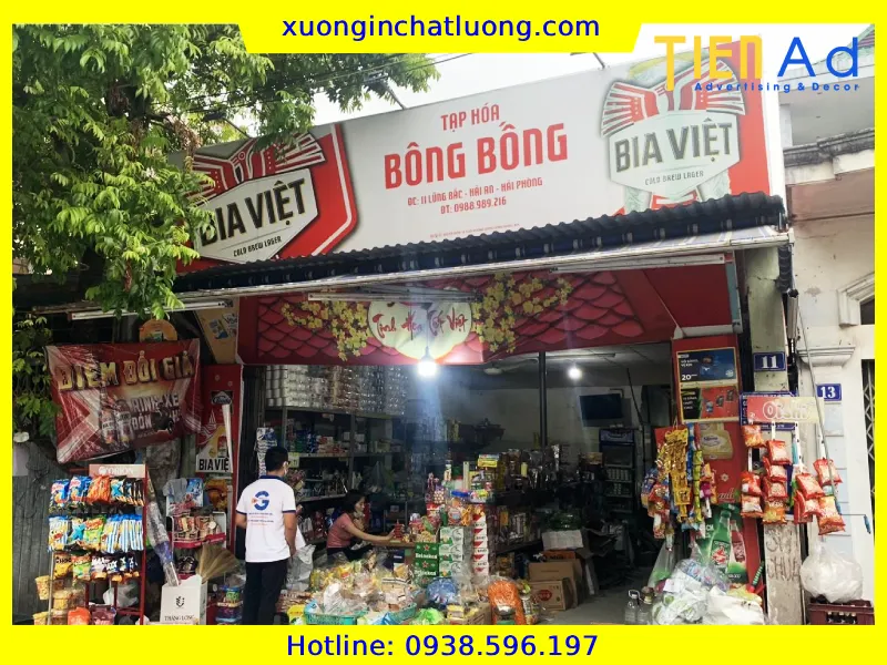 Bảng Hiệu Tạp Hóa Trọn Gói Giá Rẻ Tại TP.HCM
