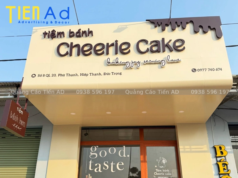 Bảng Hiệu Tiệm Bánh
