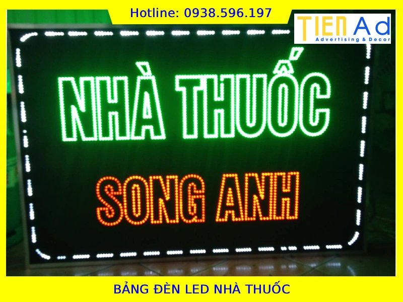 Bảng đèn led nhà thuốc