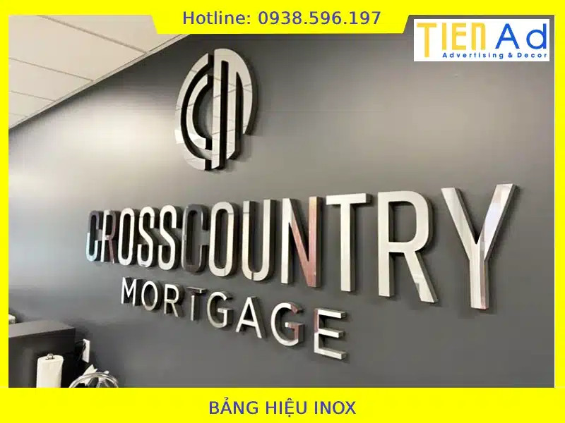 Bảng hiệu Inox