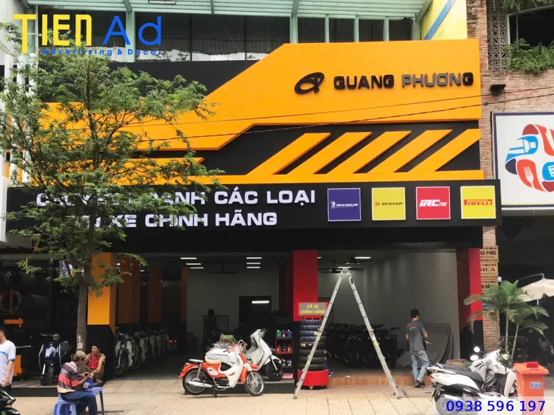 Bảng hiệu alu Quang Phương