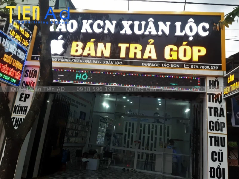 Bảng hiệu alu chữ nổi - 5