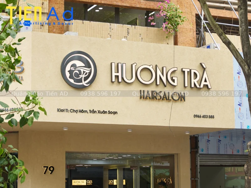 Bảng hiệu alu chữ nổi - 6