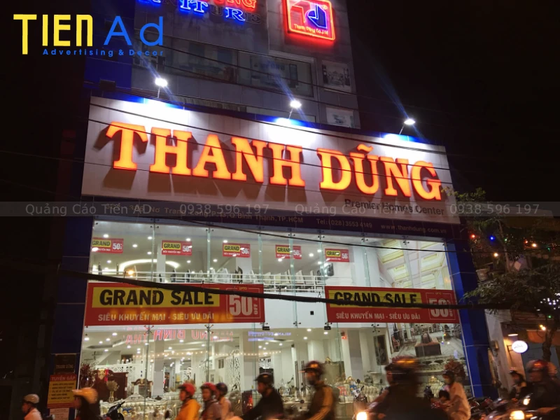 Bảng hiệu alu chữ nổi là gì