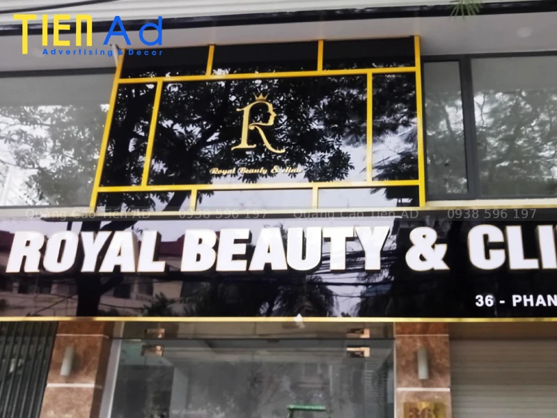 Bảng hiệu alu gương - 3