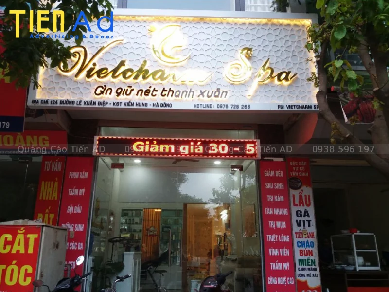 Bảng hiệu alu gương - 4