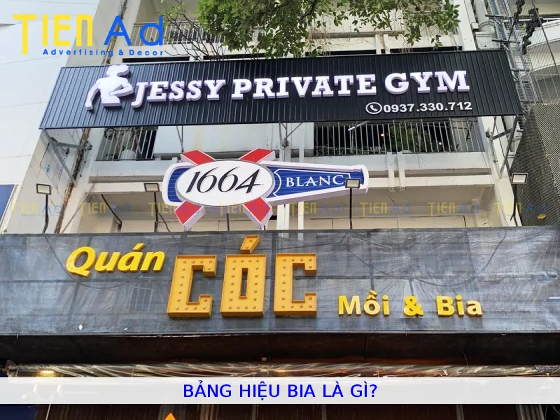 Bảng hiệu bia là gì
