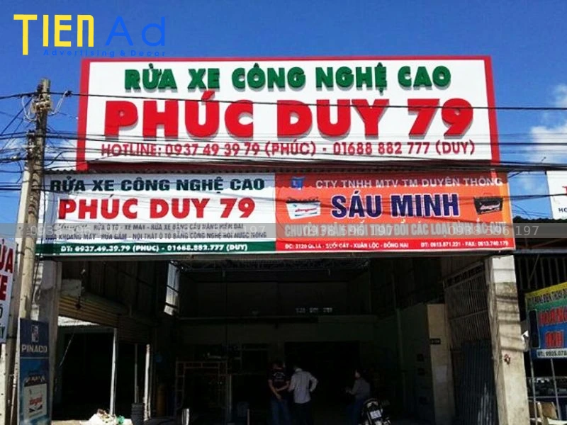 Bảng hiệu chữ nổi