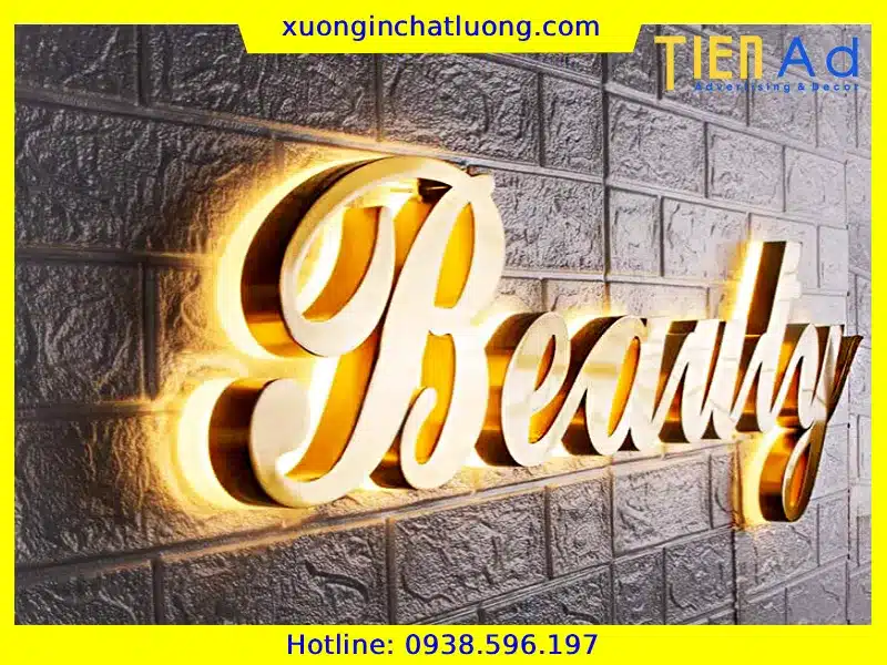 Bảng hiệu chữ nổi giá rẻ tại TIẾN AD