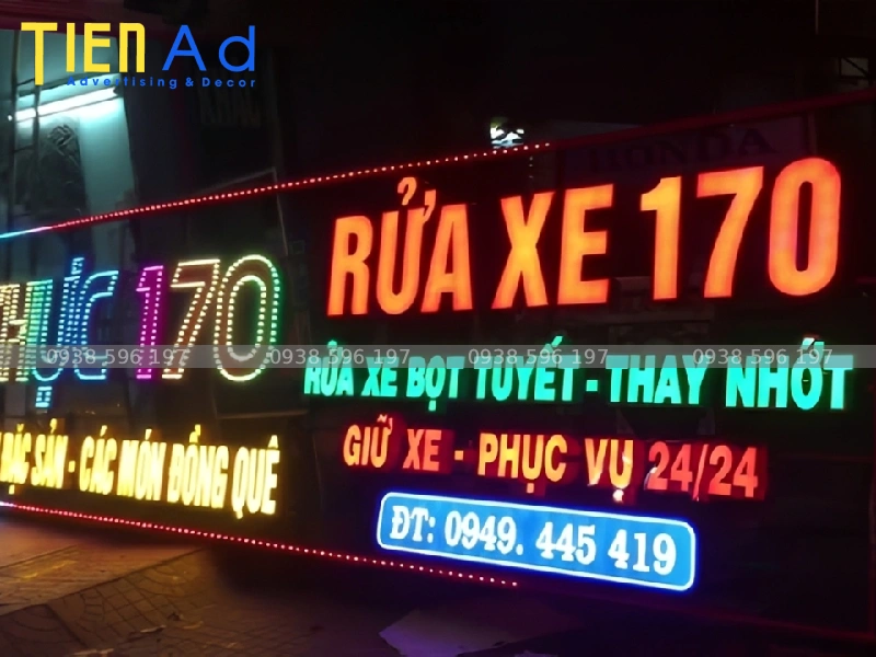 Bảng hiệu đèn LED