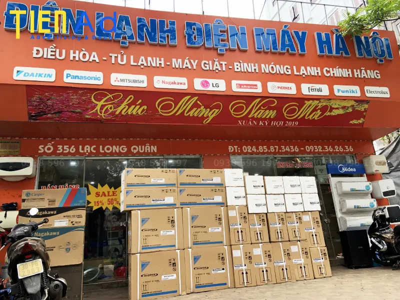 Bảng hiệu điện máy điện lạnh Hà Nội