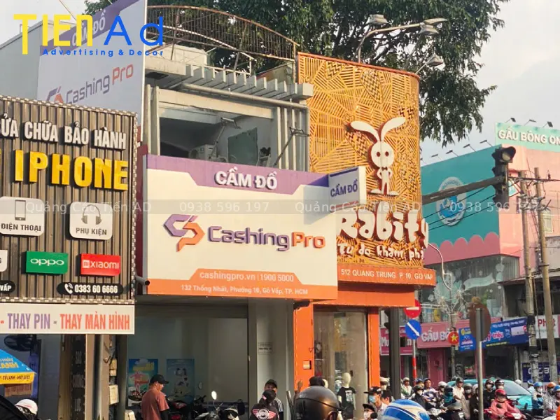 Bảng hiệu hệ thống cầm đồ Cashing Pro ở Gò Vấp - 3