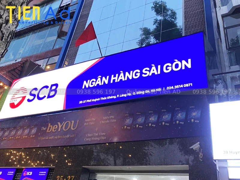 Bảng hiệu hộp đèn