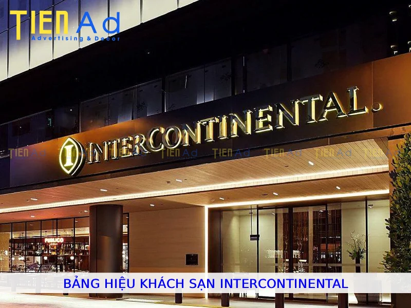 Bảng hiệu khách sạn InterContinental