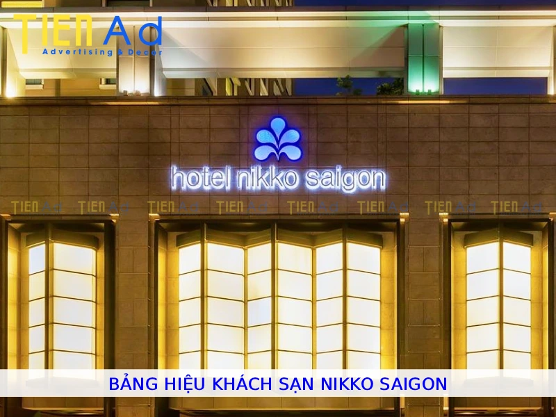 Bảng hiệu khách sạn Nikko Saigon