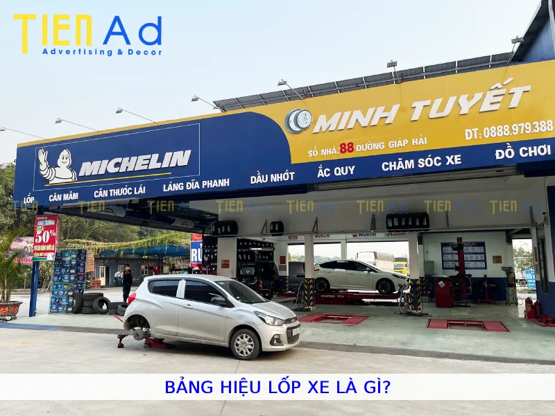 Bảng hiệu lốp xe là gì