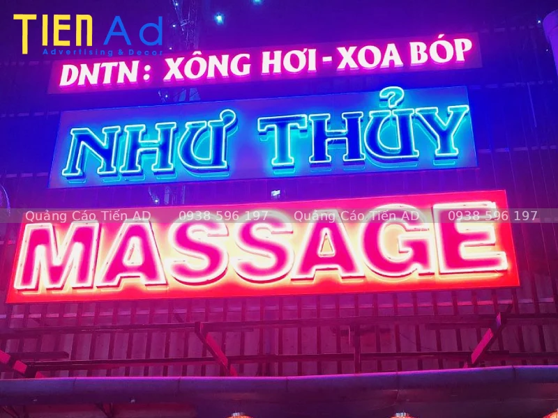 Bảng hiệu massage