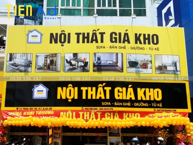 Bảng hiệu nội thất Giá Kho