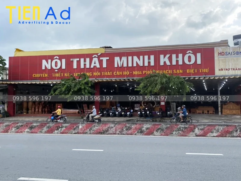 Bảng hiệu nội thất Minh Khôi