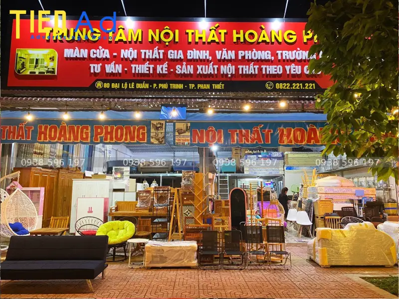 Bảng hiệu nội thất alu