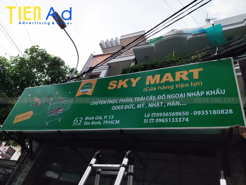 Bảng hiệu quảng cáo là bộ mặt thương hiệu không thể xem nhẹ