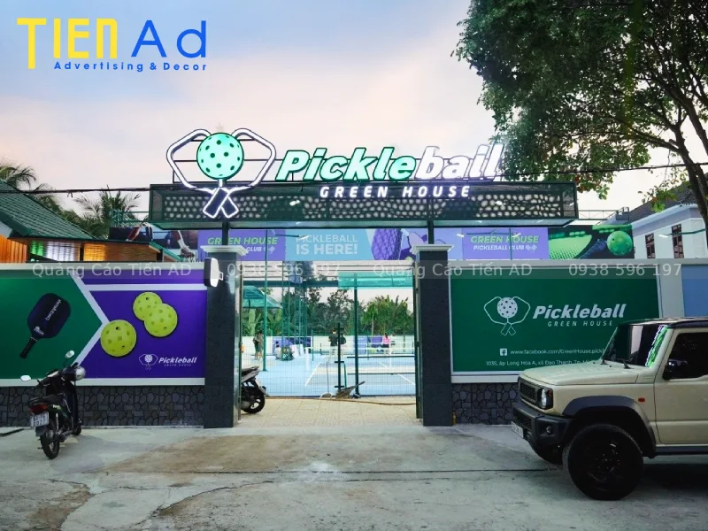 Bảng hiệu sân pickleball - 7